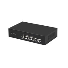 6-портовый POE коммутатор (4 порта POE + 2 порта UpLink)  SVN-POE412