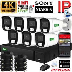 Система видеонаблюдения «PREMIUM» на 4 камеры SONY 8 Мегапикселей 4K со звуком и жёстким диском