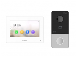 Домофон IP HiWatch DS-D100IKWF(B) (вызывная панель и монитор 7") Домофон IP HiWatch DS-D100IKWF(B) (вызывная панель и монитор 7")