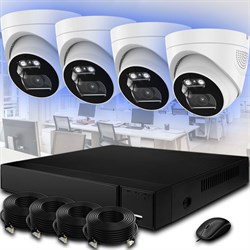 Комплект IP-камер 4 Мегапикселя с записью звука «Помещение-4 IP 2K»