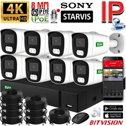 Система видеонаблюдения «PREMIUM» на 4 камеры SONY 8 Мегапикселей 4K со звуком и жёстким диском