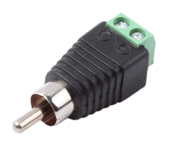 Разъем для подключения микрофона RCA-M (папа)