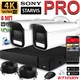 Система видеонаблюдения «PREMIUM PRO» на 2 камеры SONY 8 Мегапикселей 4K с 5X-зумом, звуком и жёстким диском - фото 10750