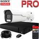 Продвинутый комплект IP-камер SONY 5 Мегапикселей ZoomPRO-серии с записью звука «Парковка PRO-1 IP 3K» - фото 12692