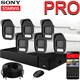 Продвинутый комплект IP-камер SONY 5 Мегапикселей ZoomPRO-серии с записью звука «Парковка PRO-6 IP 3K» - фото 12744