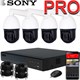 Комплект «БАСТИОН» на 4 поворотные камеры SONY 5Мп с 18х зумом - фото 13022