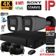 Система видеонаблюдения «PREMIUM» на 2 камеры SONY 8 Мегапикселей 4K со звуком и жёстким диском - фото 13460