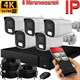 Комплект IP-камер 8 Мегапикселей с записью звука «Дом-5 IP 4K» - фото 13587 Комплект IP-камер 8 Мегапикселей с записью звука «Дом-5 IP 4K» - фото 13587