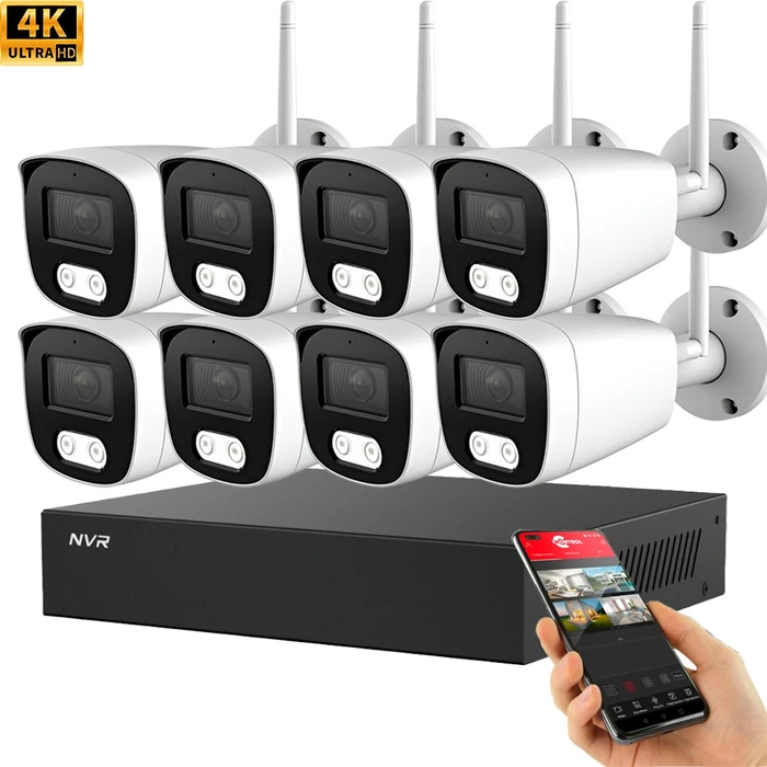 Комплект WI-FI видеонаблюдения SuperLink 400 InControl SuperLink 400 - 8
