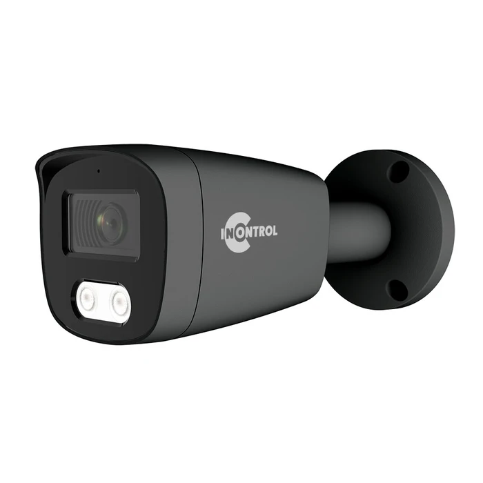 IP-камера 8 Мп SONY, ИК+LED подсветка 40м, микрофон, POE InControl IP-8BS(RU)