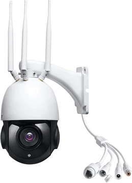 4G/LTE поворотная IP- камера 5 Мегапикселей SONY STARVIS с 22-X зумом, микрофоном, 4G/3G модем, MIcroSD, ночная ИК-подсветка 150м InControl FM7HS500IP