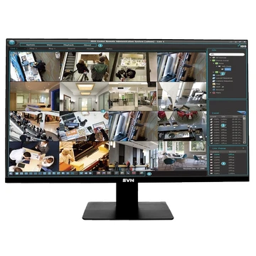 Монитор LED 24" для видеонаблюдения с выходом на наушники, матрица VA 1920*1080 (178°/178°) 24FHD