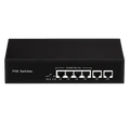 6-портовый POE коммутатор (4 порта POE + 2 порта UpLink) InControl POE-412