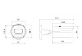 IP-камера 8 Мп SONY, 5X-зум, IR+LED подсветка 50м, микрофон, POE InControl 800MBA405MPOE