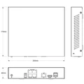 9-канальный IP-видеорегистратор PoE*8 InControl NVR-C830POE