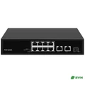 10-портовый РOЕ коммутатор (8 портов POE + 2 порта UpLink 1 Гбит/с) InControl POE-815