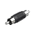 Переходник c RCA (папа) на RCA (папа) для удлинения готового кабеля под микрофон RCA(M)-RCA(M)